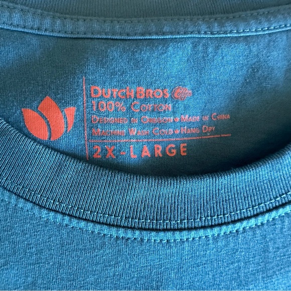 Dutch Bros Blue SMALL+LARGE+XL+XXL Stay True Stay Proud Stay Dutch RARE 2XL Size - Picture 4 of 6